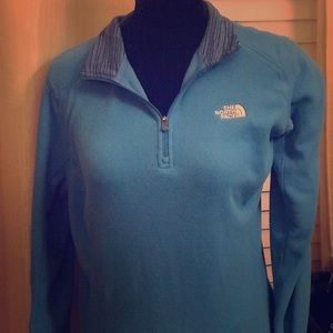 North face quarter zip jacket